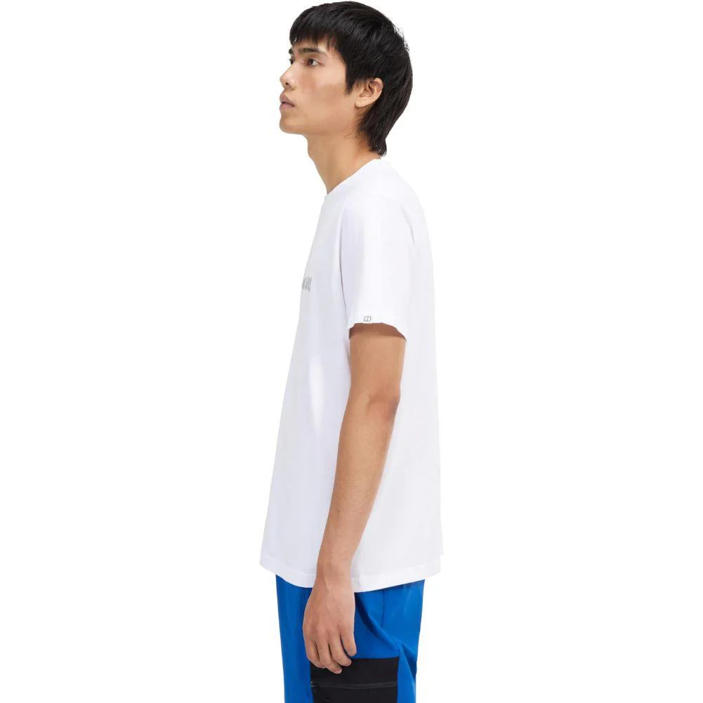 Berghaus Men's Class XL-Logo T-Shirt (White) - Image 4