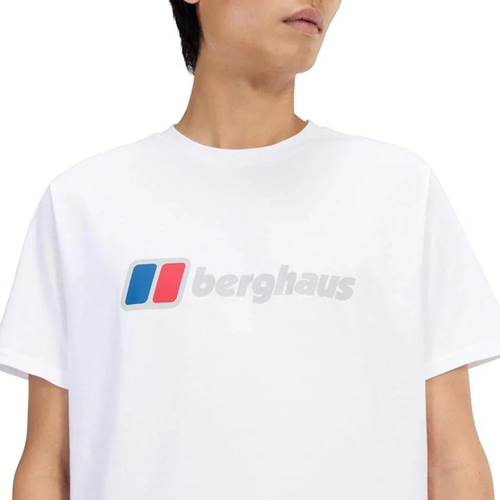 Berghaus Men's Class XL-Logo T-Shirt (White) - Image 6