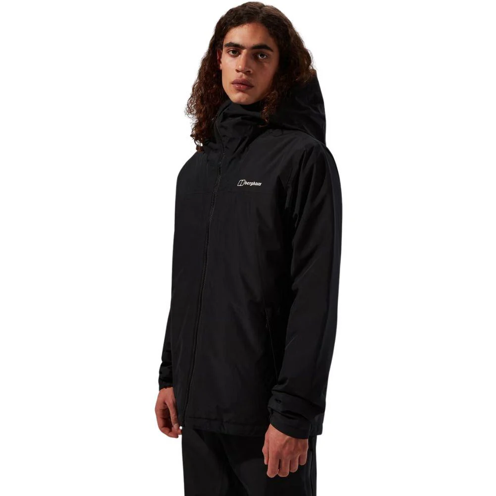 Berghaus Men's Deluge Pro 3.0 Insulated Waterproof Jacket (Black) - Image 4