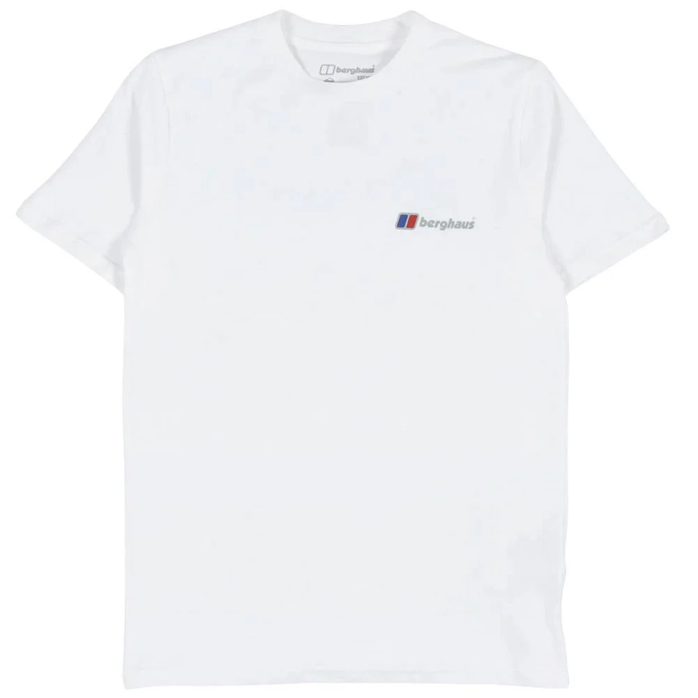 Berghaus Men's Front & Back T-Shirt (Pure White)