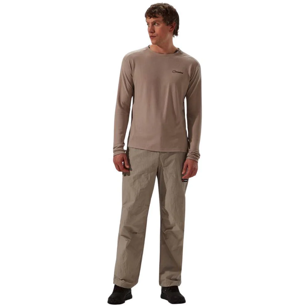 Berghaus Men's Ivyhill Crew Top (Light Grey) - Image 6