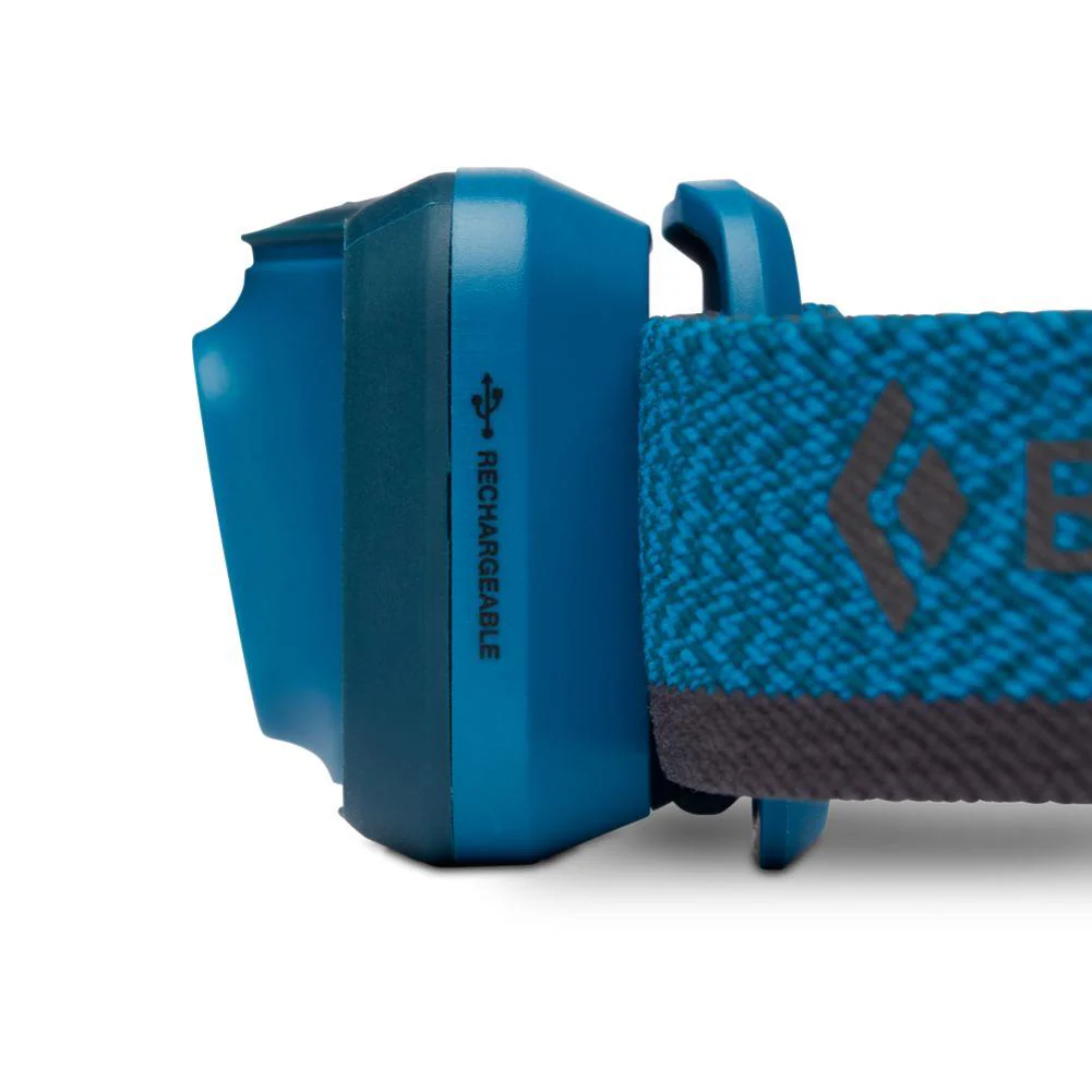 Black Diamond Cosmo 350 Lumen Rechargeable Head Torch (Azul) - Image 4