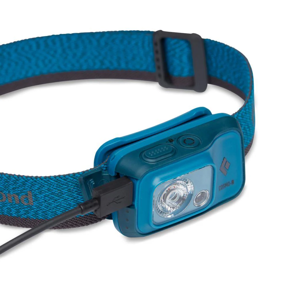 Black Diamond Cosmo 350 Lumen Rechargeable Head Torch (Azul) - Image 5