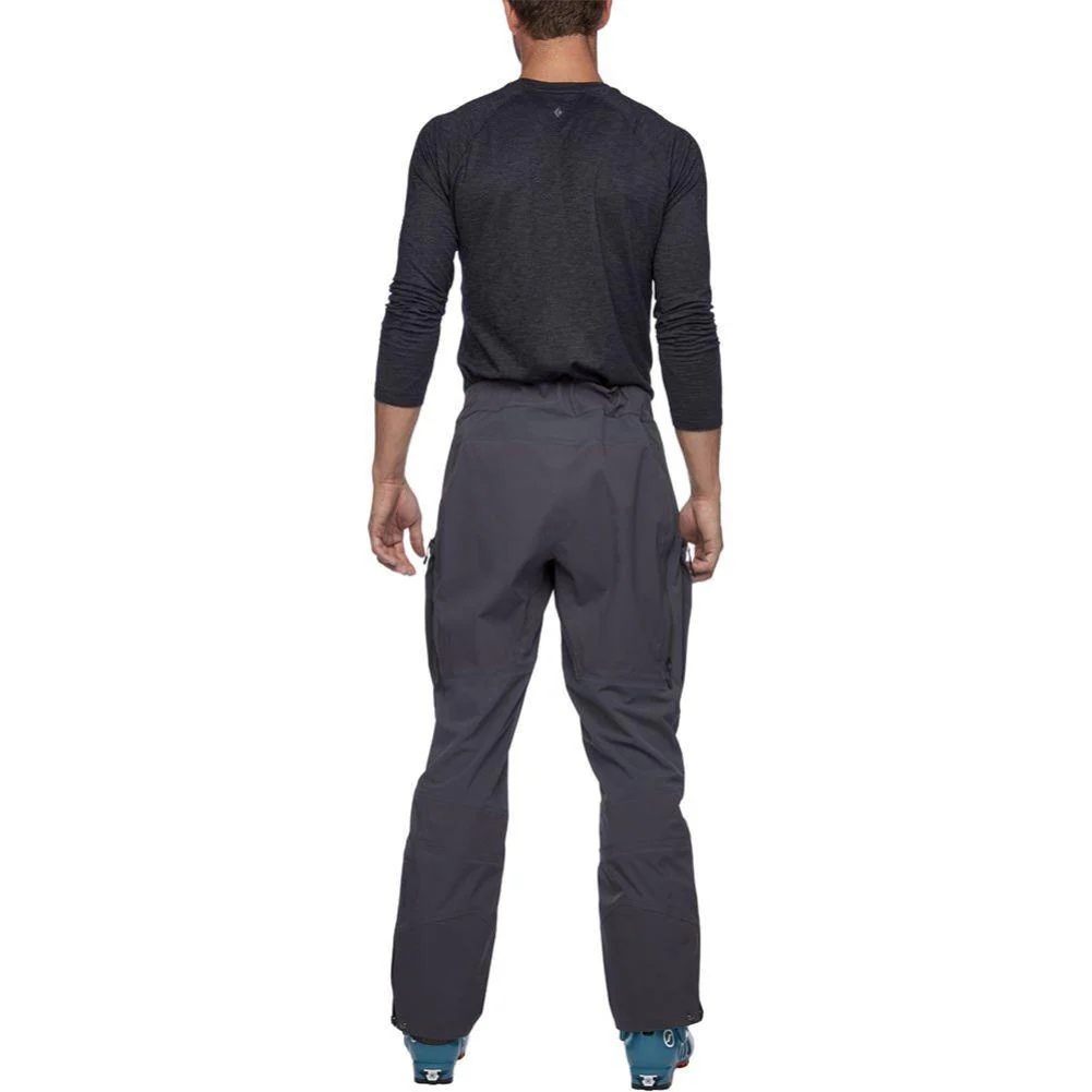 Black Diamond Dawn Patrol Hybrid Snow Sports Pants (Carbon) - Image 4