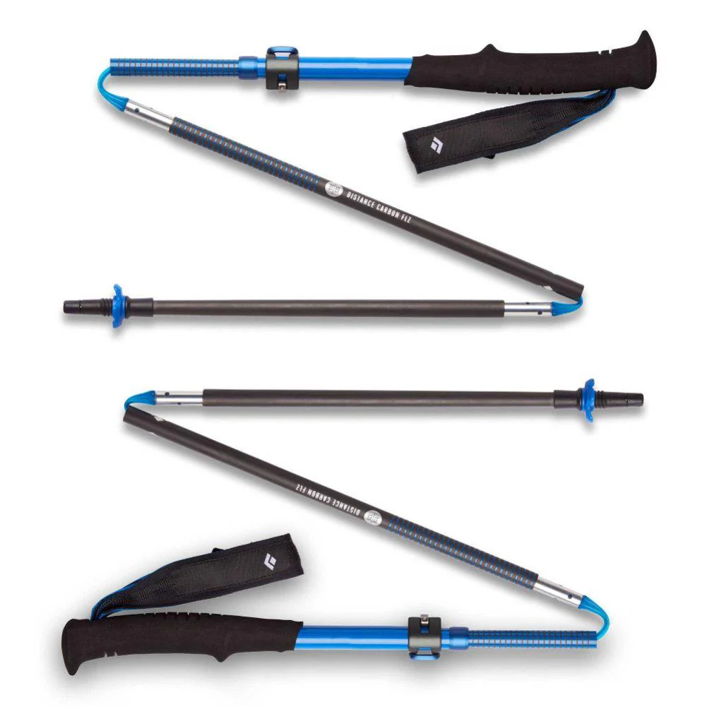 Black Diamond Distance Carbon FLZ Trekking/Running Poles (95-110cm)