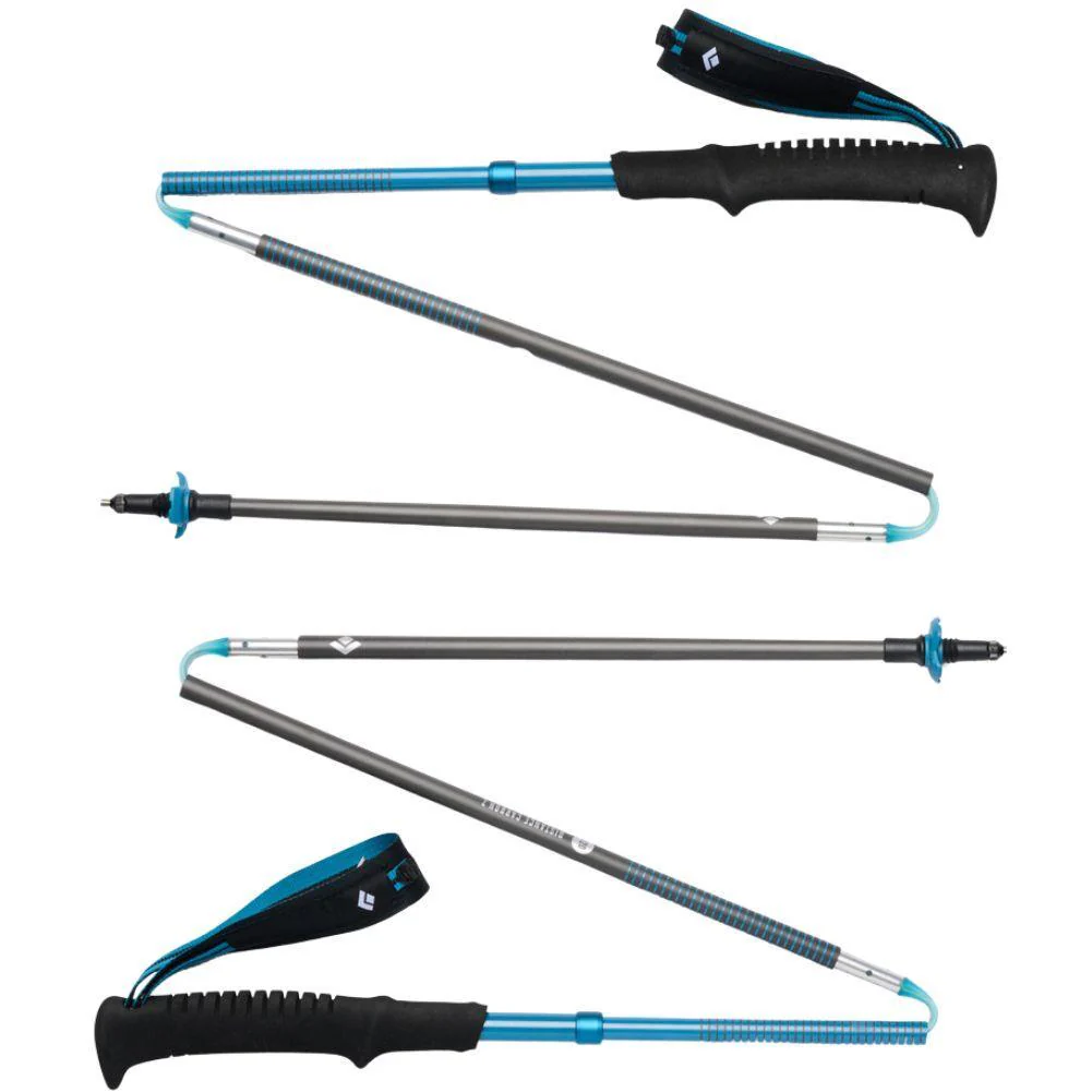 Black Diamond Distance Carbon Z Trekking/Running Poles 125cm (Desert Sky)