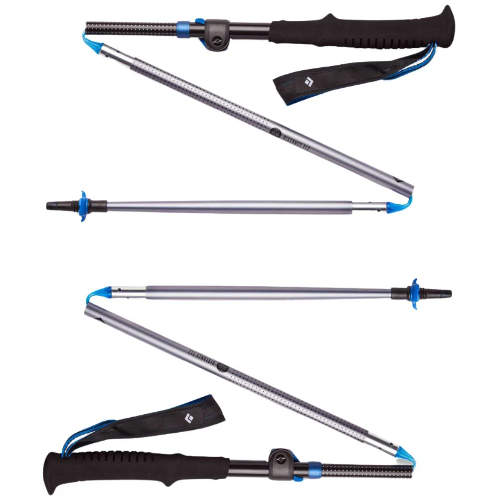 Black Diamond Distance FLZ Trekking/Running Poles 110-125cm
