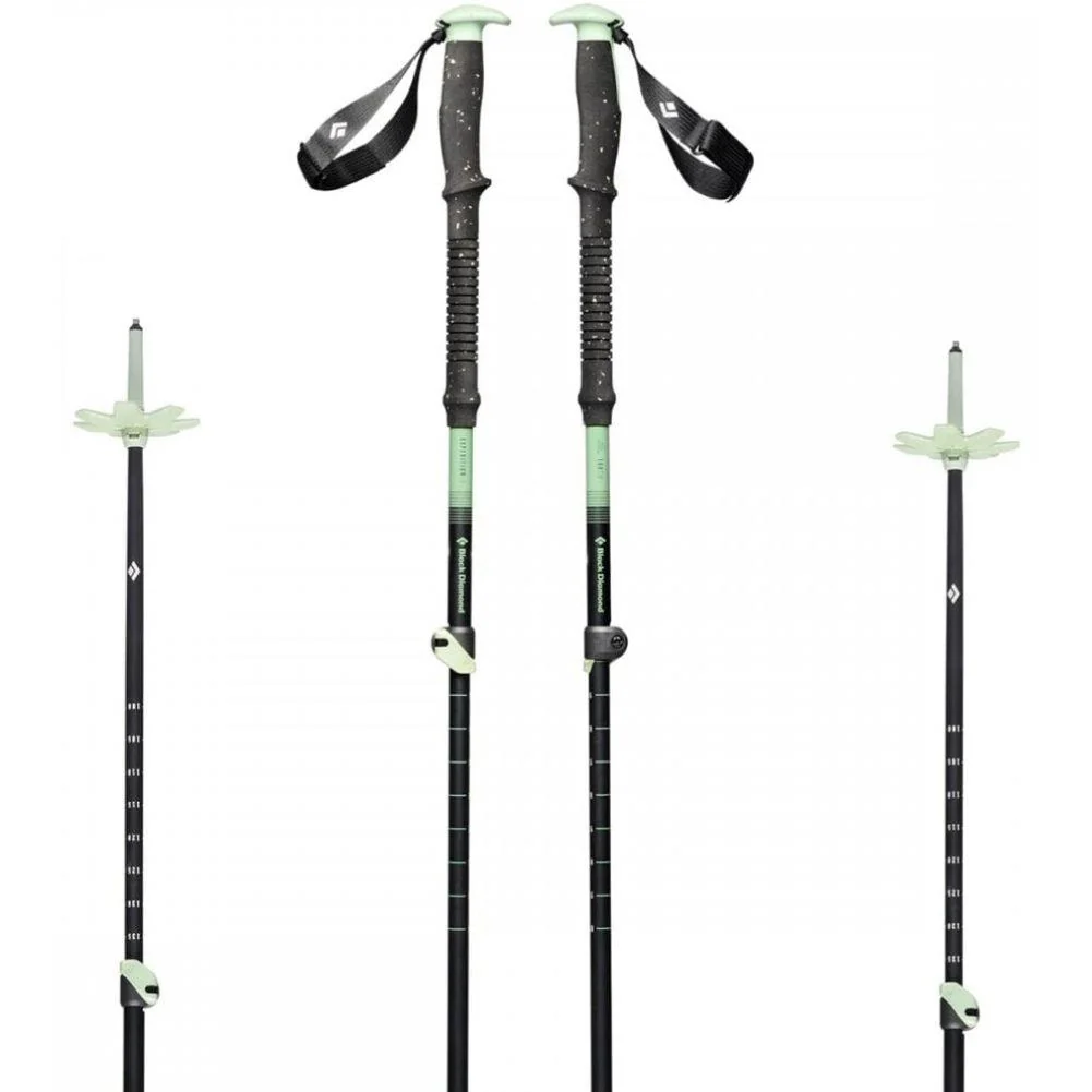 Black Diamond Expedition 3 Ski Poles - 125cm (Desert Sage) - Image 6