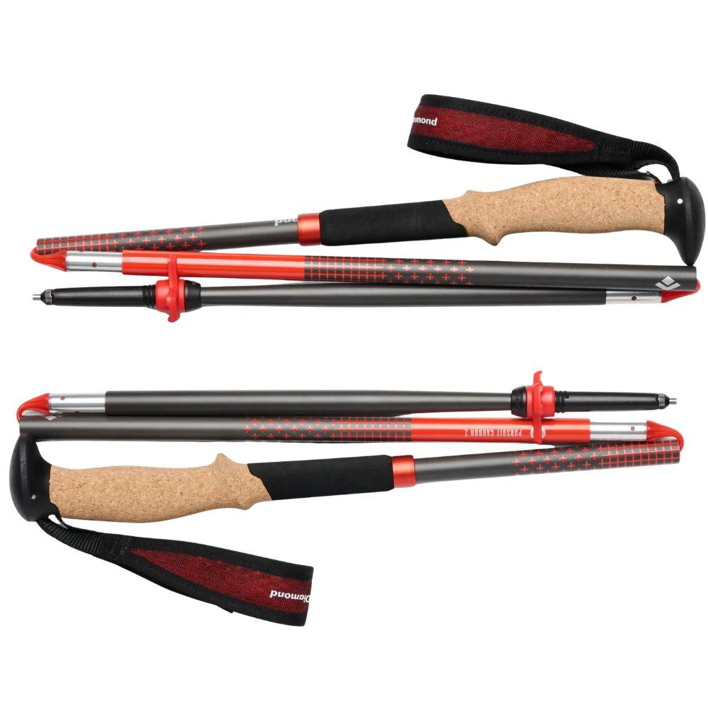 Black Diamond Pursuit Carbon Z Poles - 130cm (Octane) - Image 3