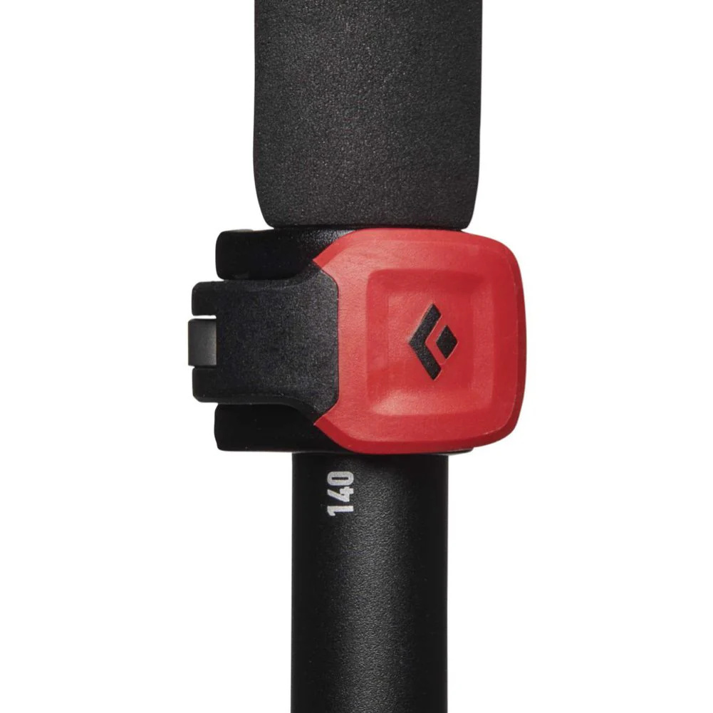 Black Diamond Pursuit FLZ Trekking Poles - M/L Grip Size (Black/Octane) - Image 5