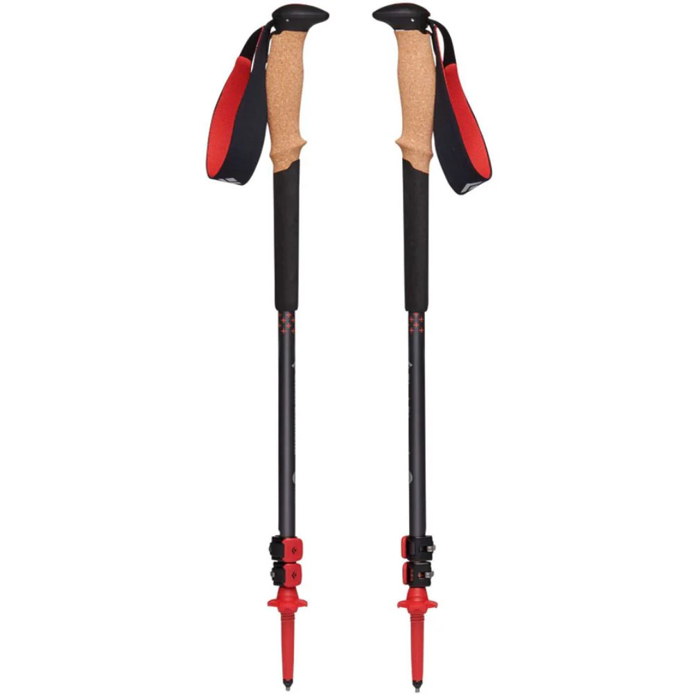 Black Diamond Pursuit Trekking Poles M/L Grip 100-140cm (Charcoal/Octane)