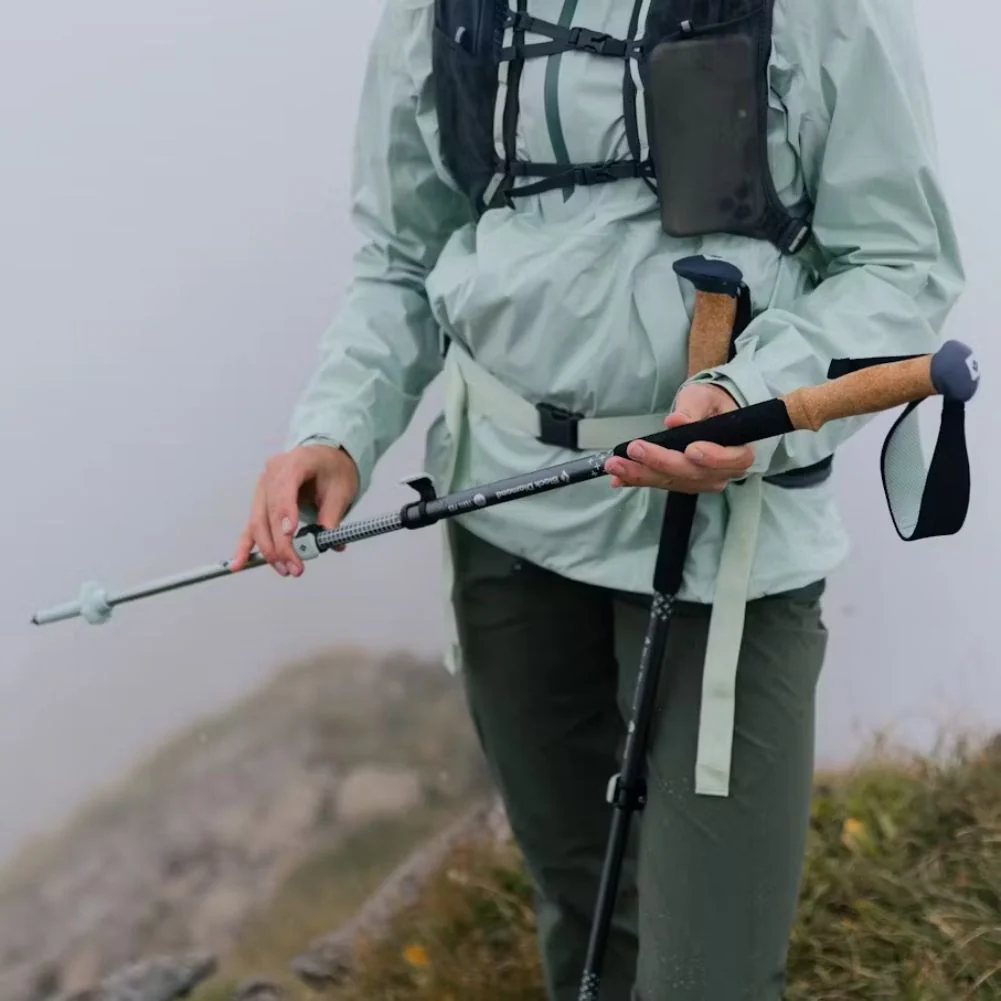 Black Diamond Pursuit Trekking Poles M/L Grip 100-140cm (Charcoal/Octane) - Image 11