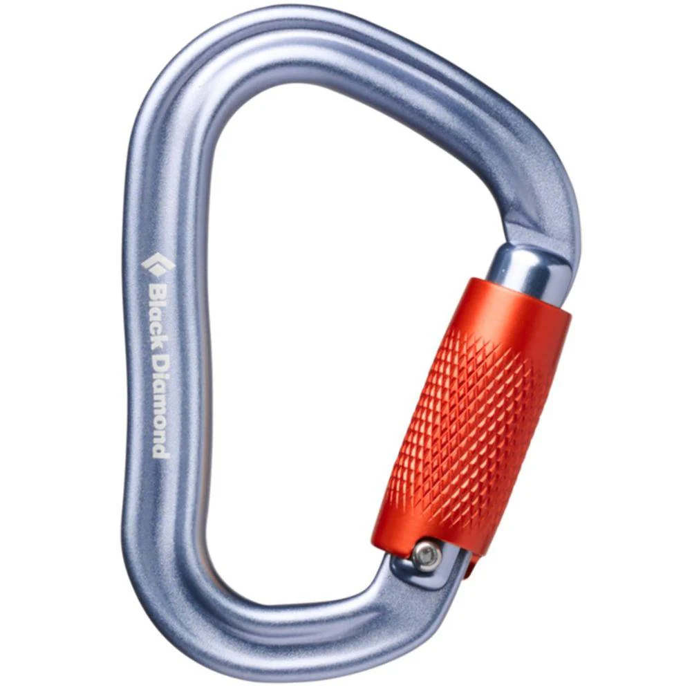 Black Diamond Vaporlock Twistlock Carabiner (Grey)