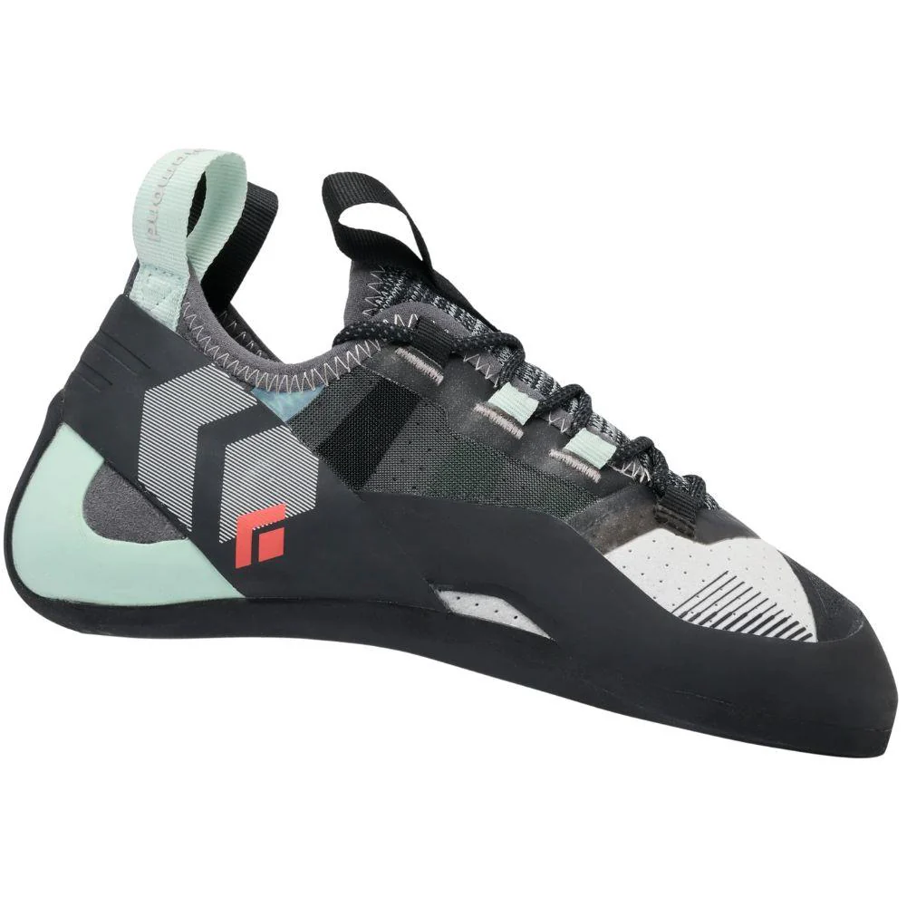 Black Diamond Women's Momentum Lace Climbing Shoes (Foam Green/Alloy) - Image 2
