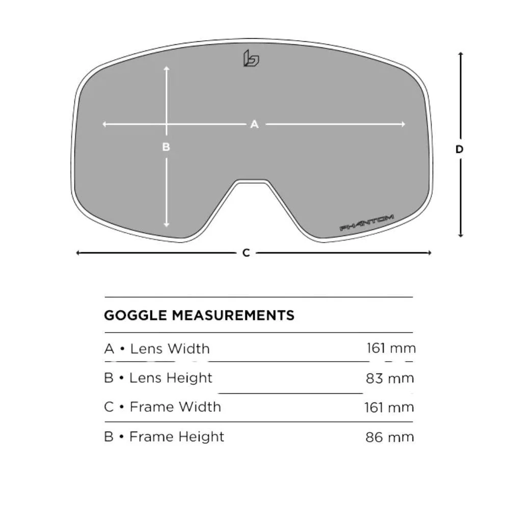 Bollé Unisex Nevada Small Ski Goggles (Pink Matte/Azure) - Cat 2 - Image 4