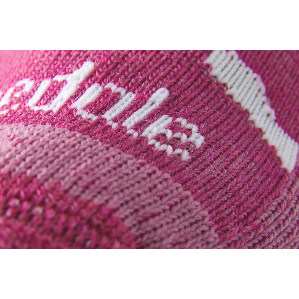 Bridgedale Hike All Season Junior Merino Comfort Boot Socks (Pink) - Image 3