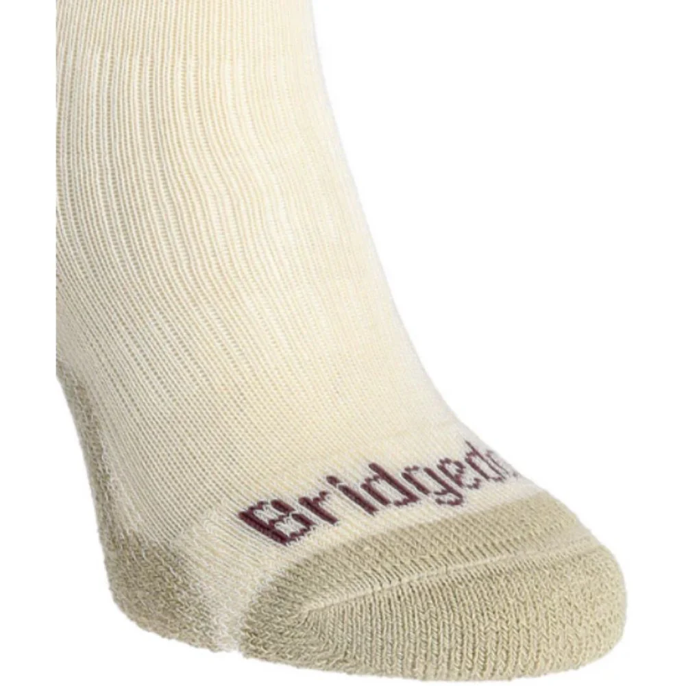 Bridgedale Women's Bamboo Midweight Crew Socks (Natural Stone) - Image 2