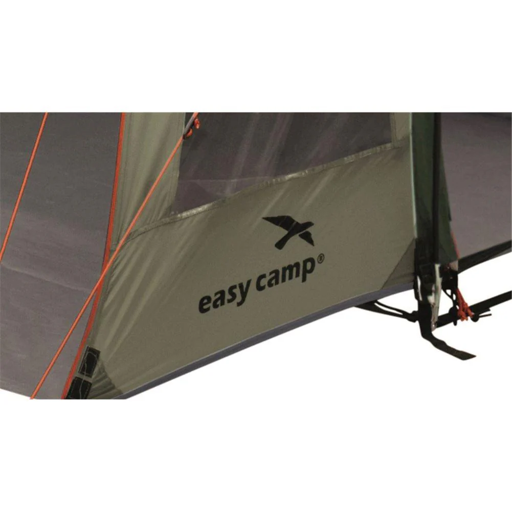 Easy Camp Galaxy 400 Tent - 4 Man Tunnel Tent (Rustic Green) - Image 11