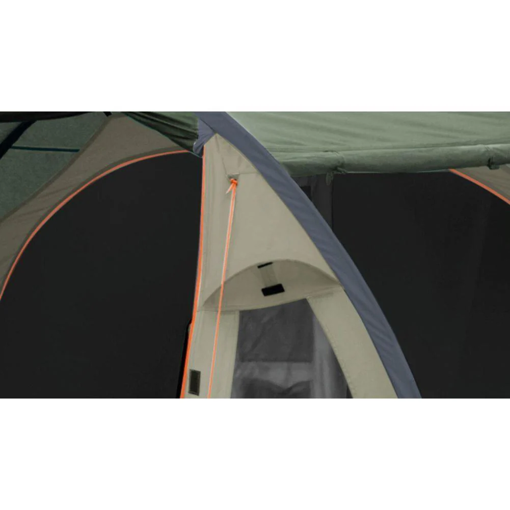 Easy Camp Galaxy 400 Tent - 4 Man Tunnel Tent (Rustic Green) - Image 3