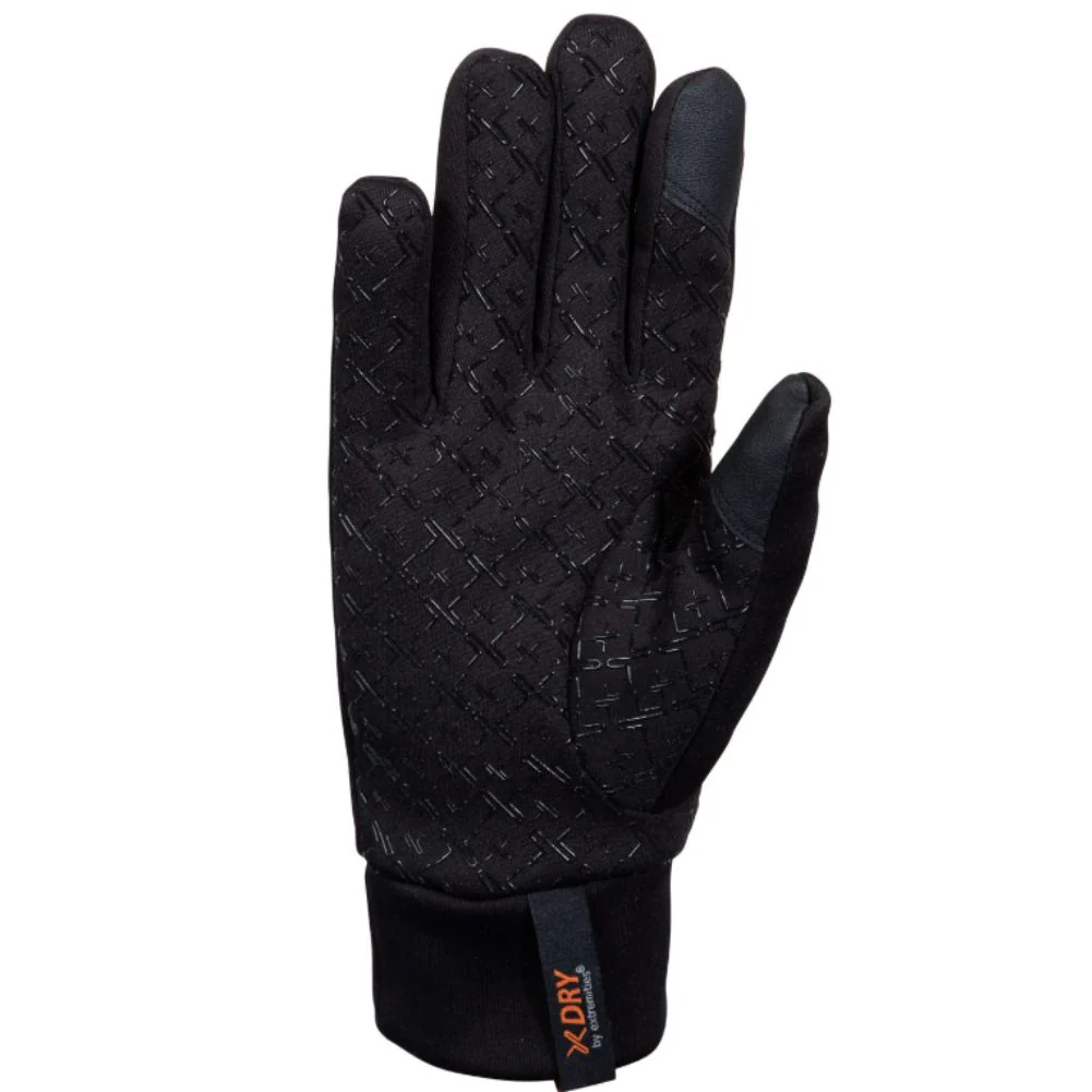 Extremities (by Terra Nova) Insulated Waterproof Sticky Power Liner Gloves (Black) - Image 2