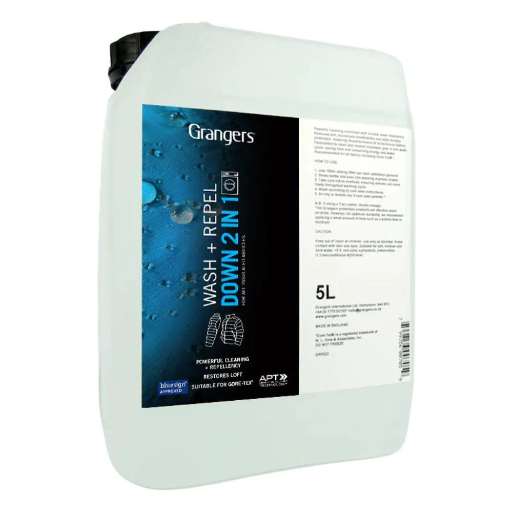 Grangers Wash + Repel Down 2 in 1 5 Litre Wash In