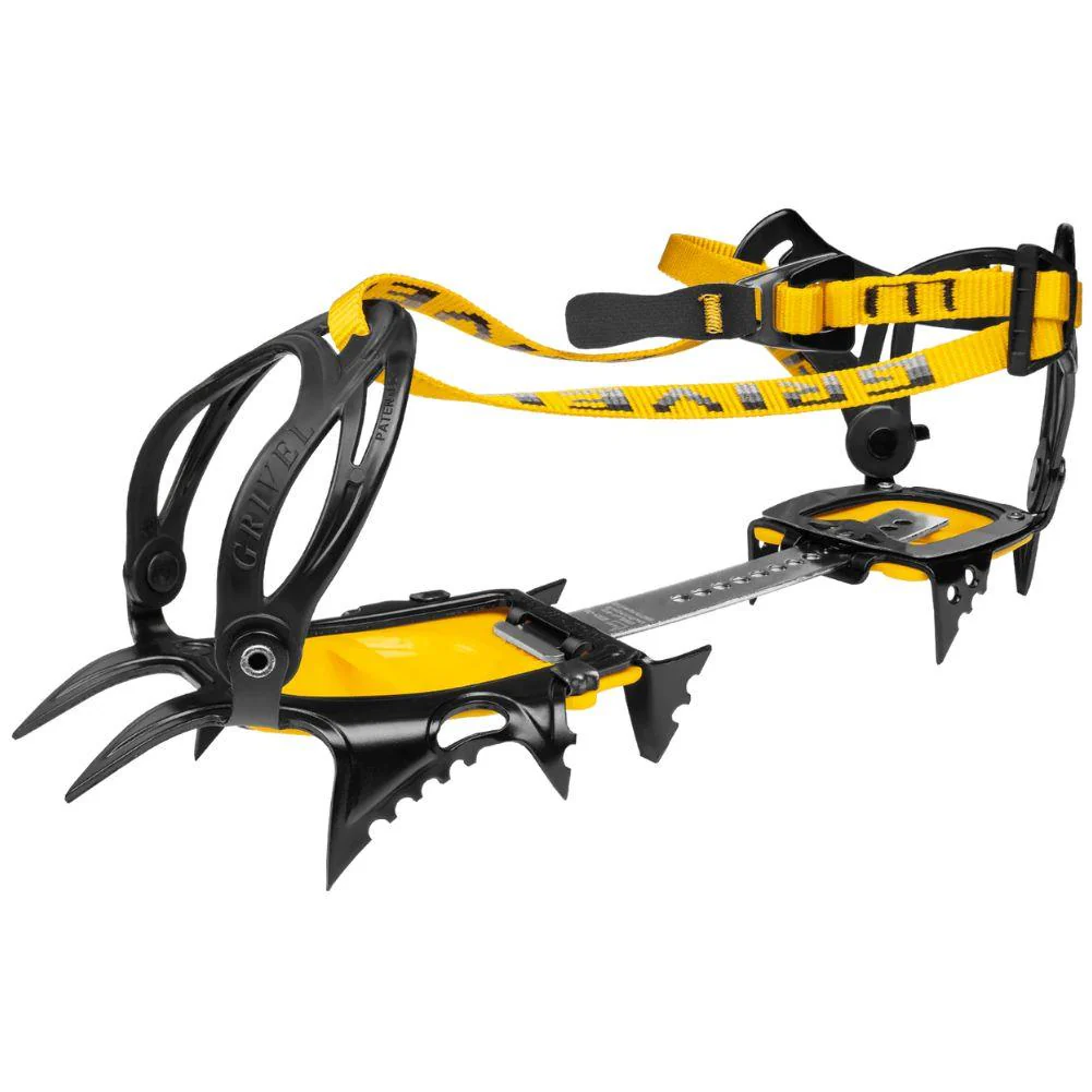 Grivel Air Tech New Classic Evo Crampons With Antiball Plates