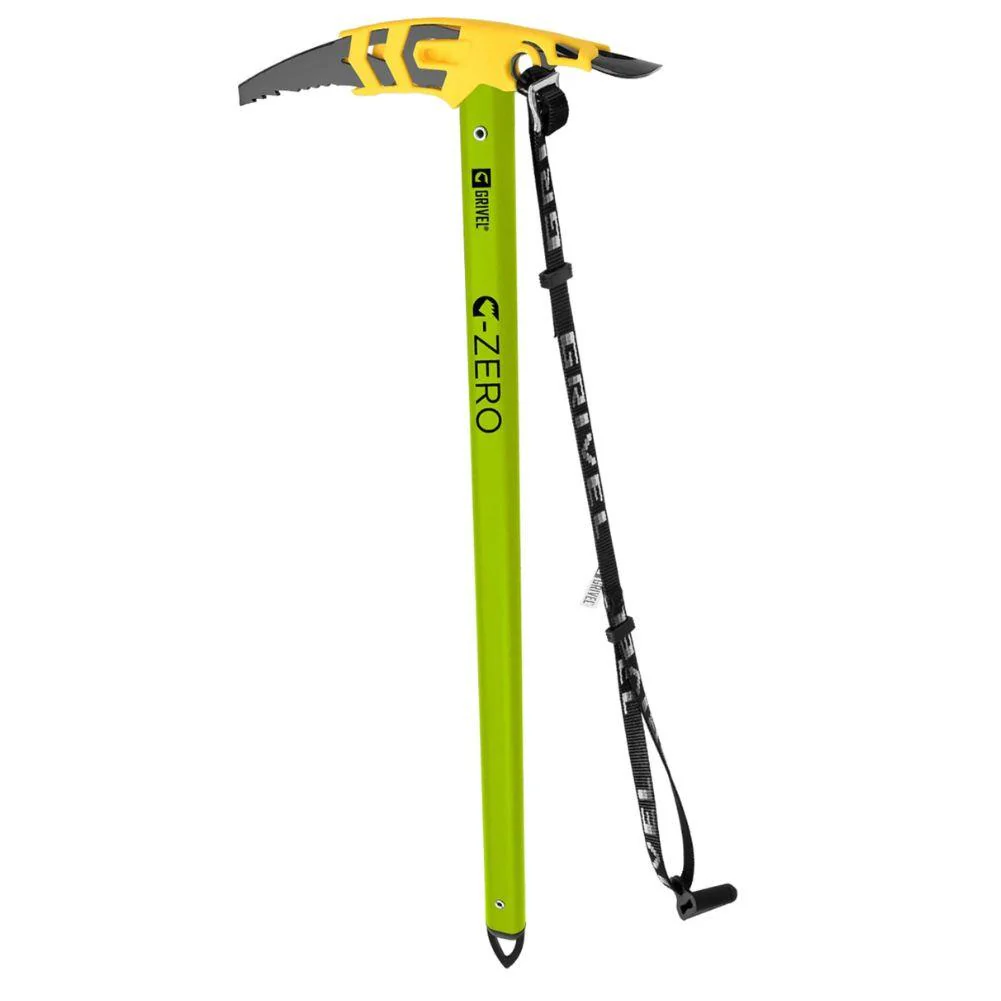 Grivel G Zero Ice Axe With Adjustable Long Leash (Green) - Image 2