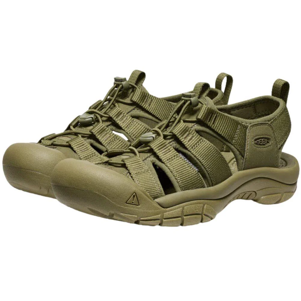 Keen Men's Newport H2 Sandal (Monochrome/Olive Drab) - Image 2