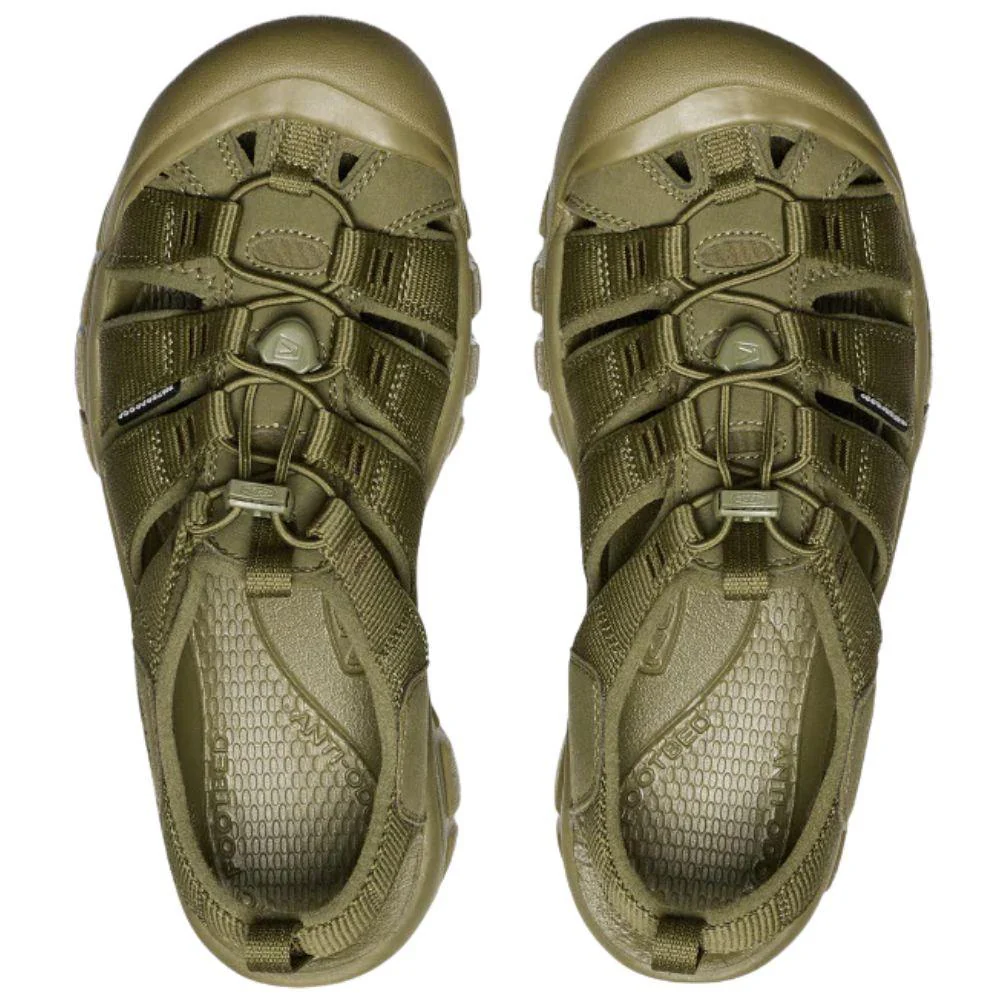 Keen Men's Newport H2 Sandal (Monochrome/Olive Drab) - Image 3