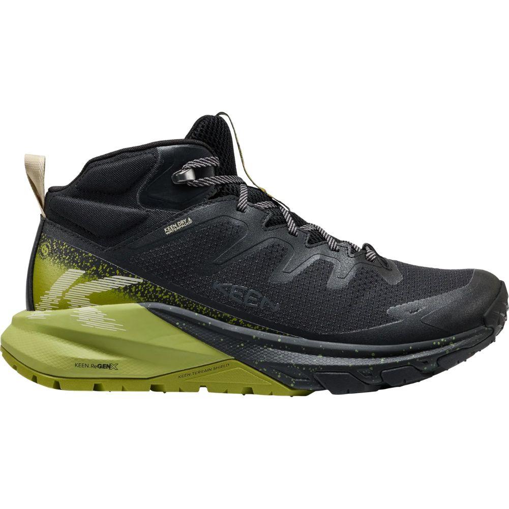 Keen Men's Targhee Apex Mid Waterproof Hiking Boot (Black/Golden Cypress) - Image 2