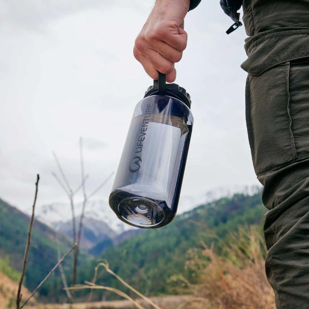 Lifeventure Tritan 1 Litre Flask Water Bottle (Green) - Image 4