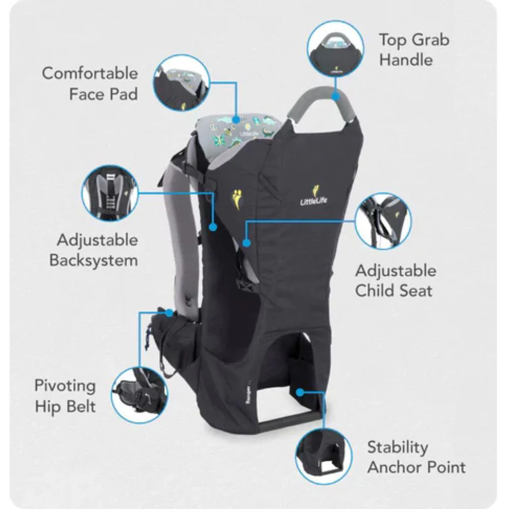Littlelife Ranger Child Carrier (Navy) - Image 9