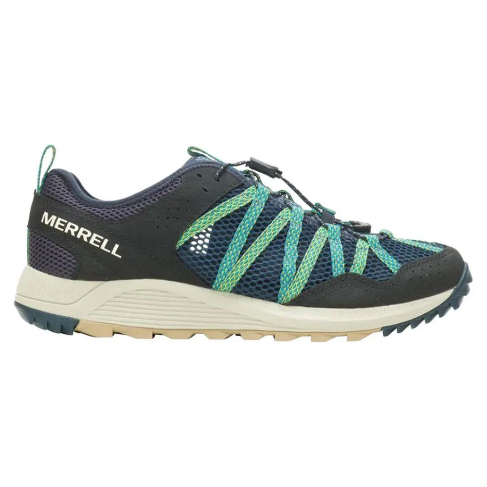 Merrell Men's Wildwood Aerosport Walking Shoe (Navy/Oyster) - Image 2