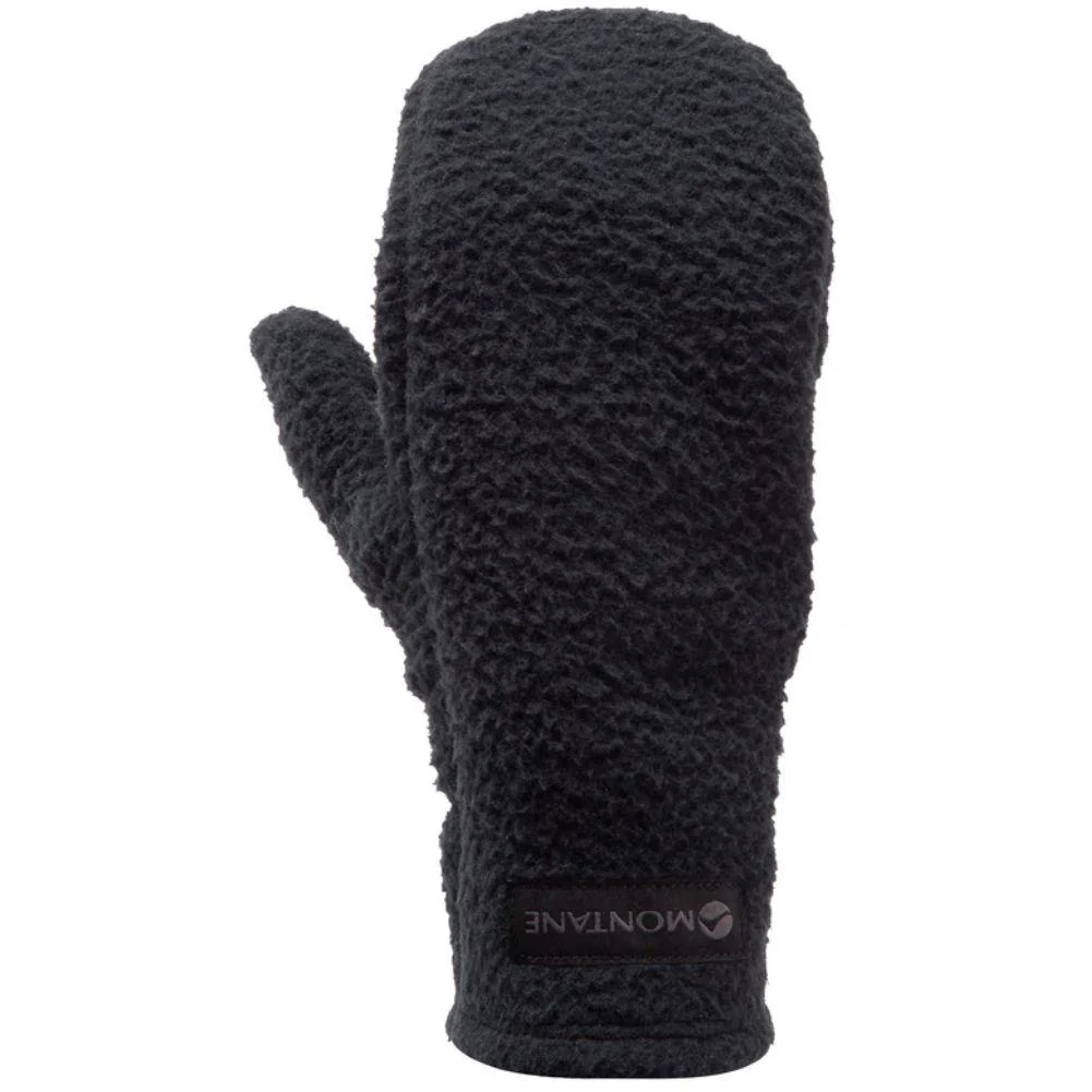Montane Chonos Fleece Mittens (Black) - Image 3