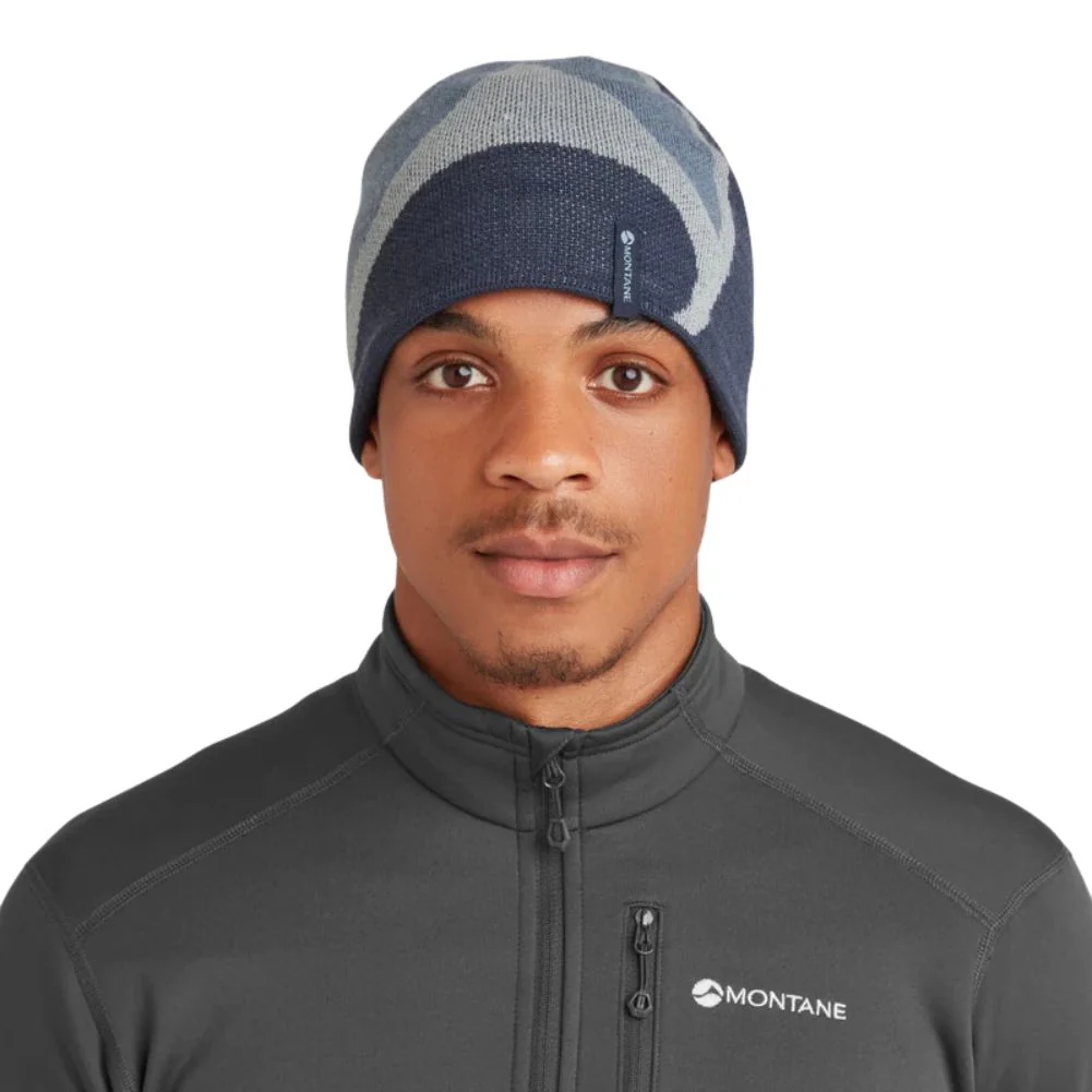 Montane Logo Beanie Hat (Eclipse Blue) - Image 3