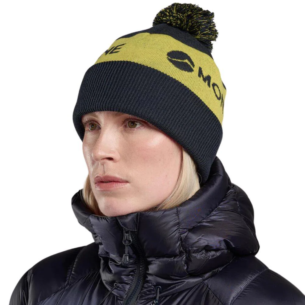 Montane Logo Cuffed Beanie Hat (Eclipse Blue) - Image 2