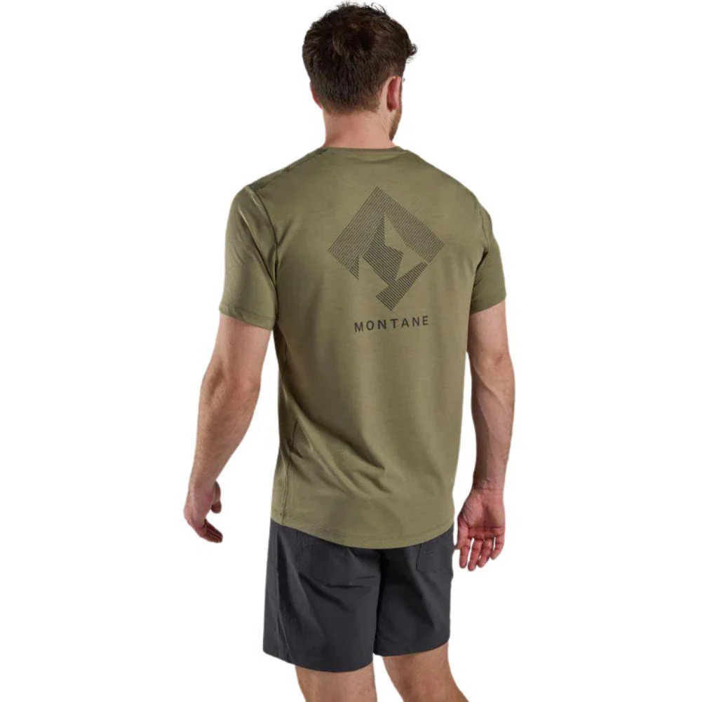 Montane Men's Alhena Mountain 25 T-Shirt (Caper) - Image 5