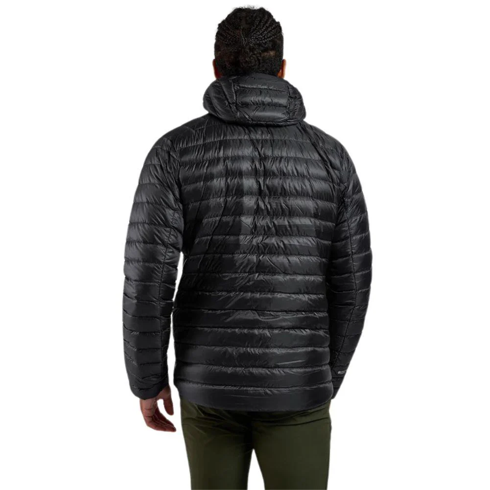 Montane Men's Anti-Freeze Hooded Down Jacket (Black) - Image 6