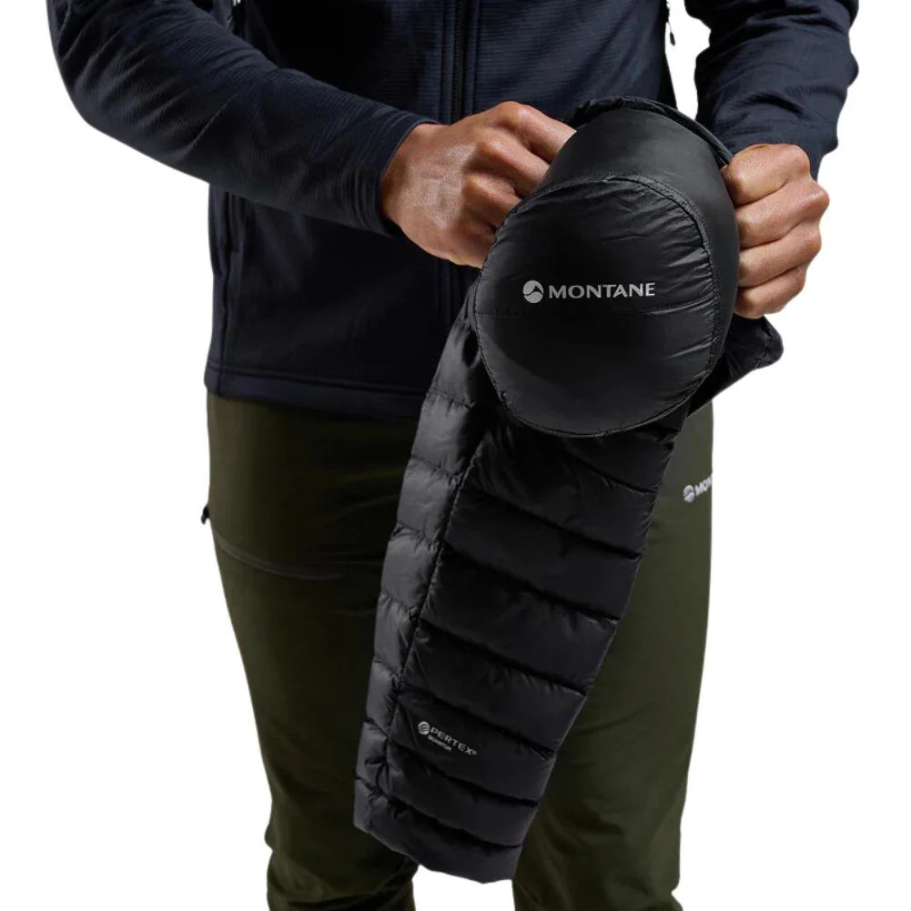 Montane Men's Anti-Freeze Hooded Down Jacket (Black) - Image 7