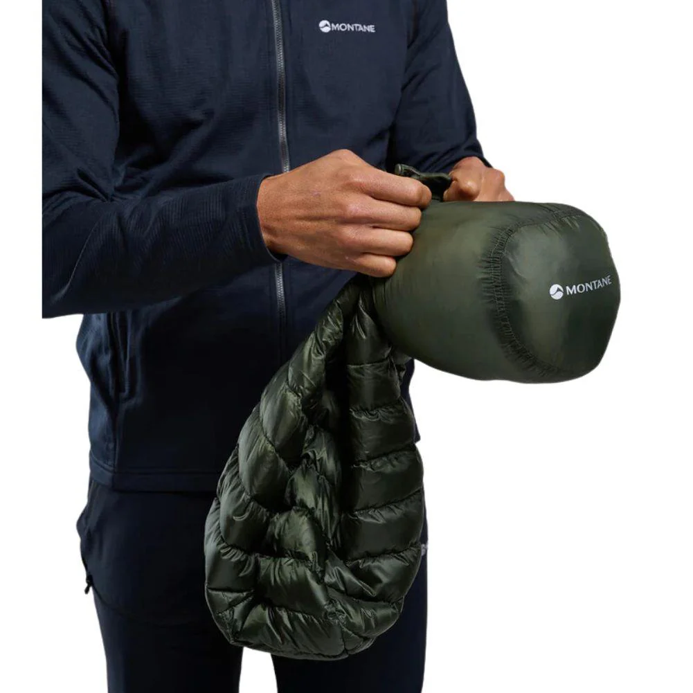 Montane Men's Anti-Freeze Packable Hooded Down Jacket (Oak Green) - Image 10
