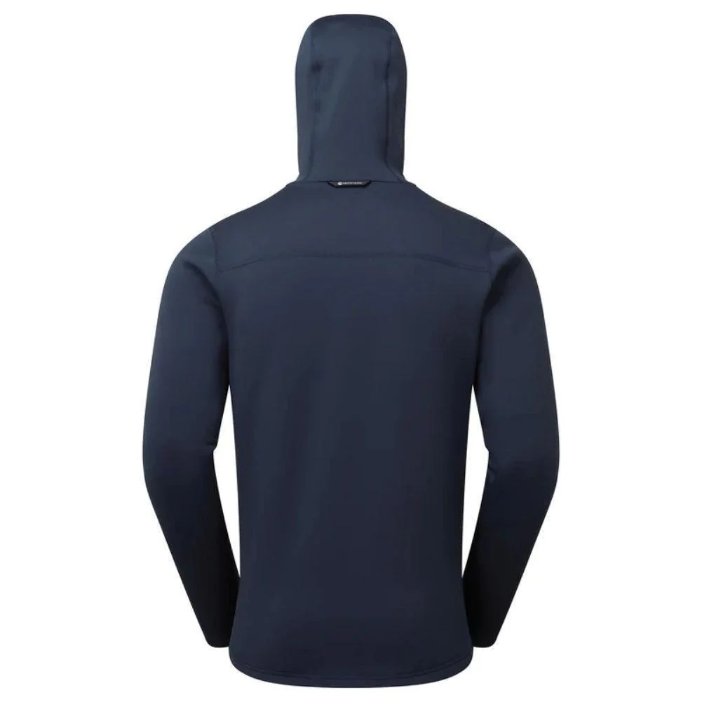 Montane Men's Fury Hooded Fleece Jacket (Eclipse Blue) - Image 2