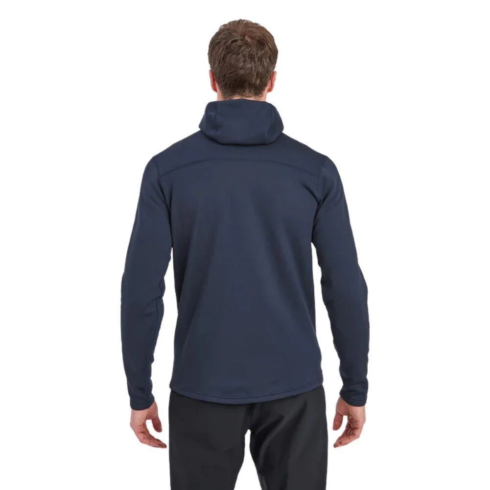 Montane Men's Fury Hooded Fleece Jacket (Eclipse Blue) - Image 4