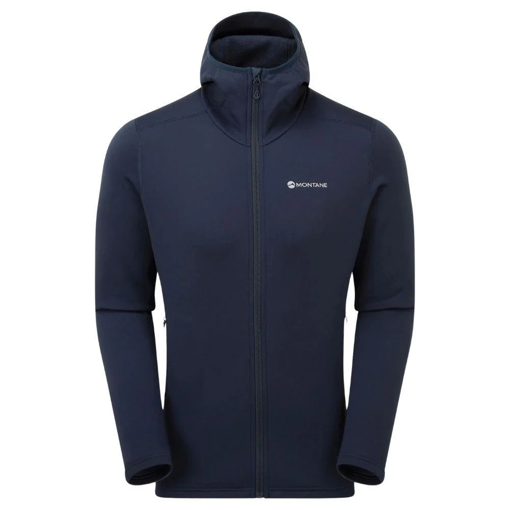 Montane Men's Fury Hooded Fleece Jacket (Eclipse Blue) - Image 6