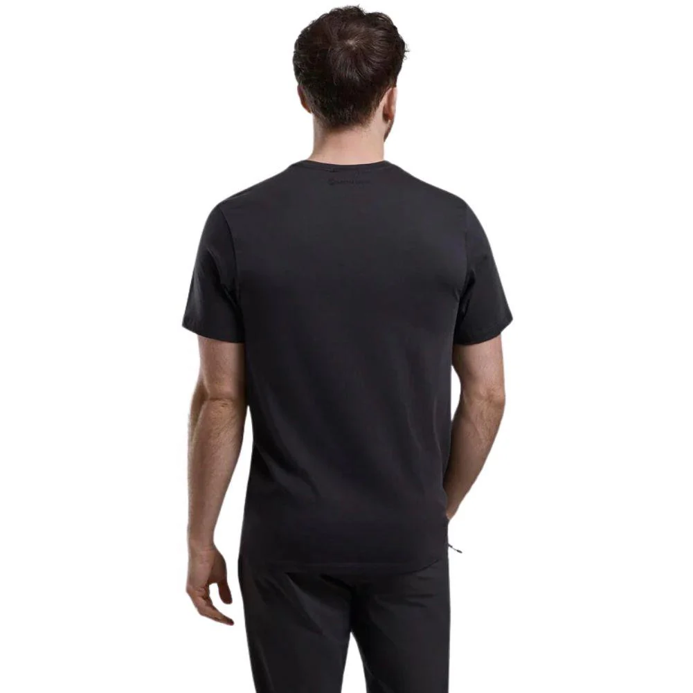Montane Men's Mono Logo T-Shirt (Midnight Grey) - Image 4