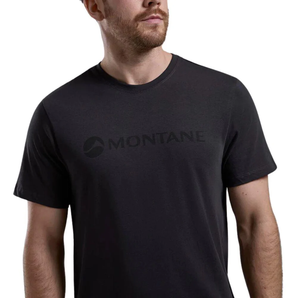 Montane Men's Mono Logo T-Shirt (Midnight Grey) - Image 5