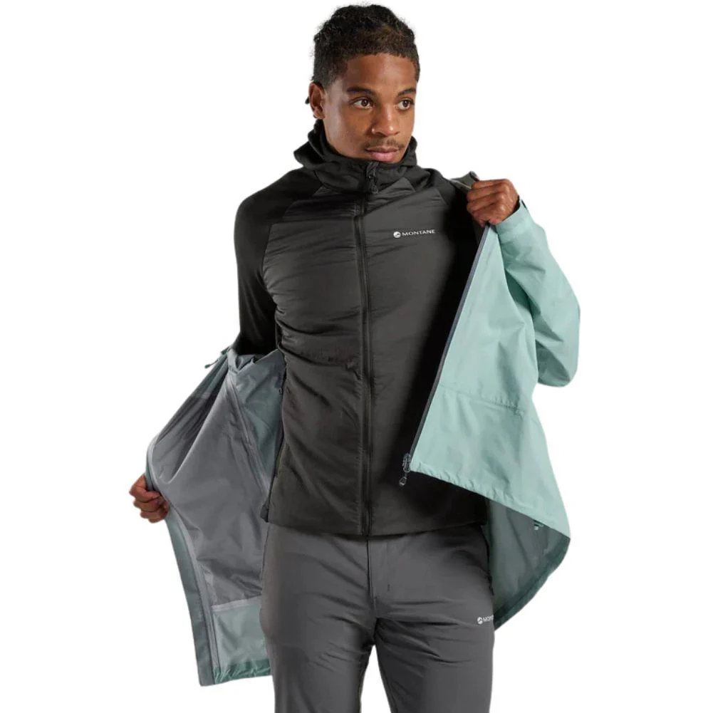 Montane Men's Sirocco Lite Hooded Insulated Jacket (Black) - Image 8
