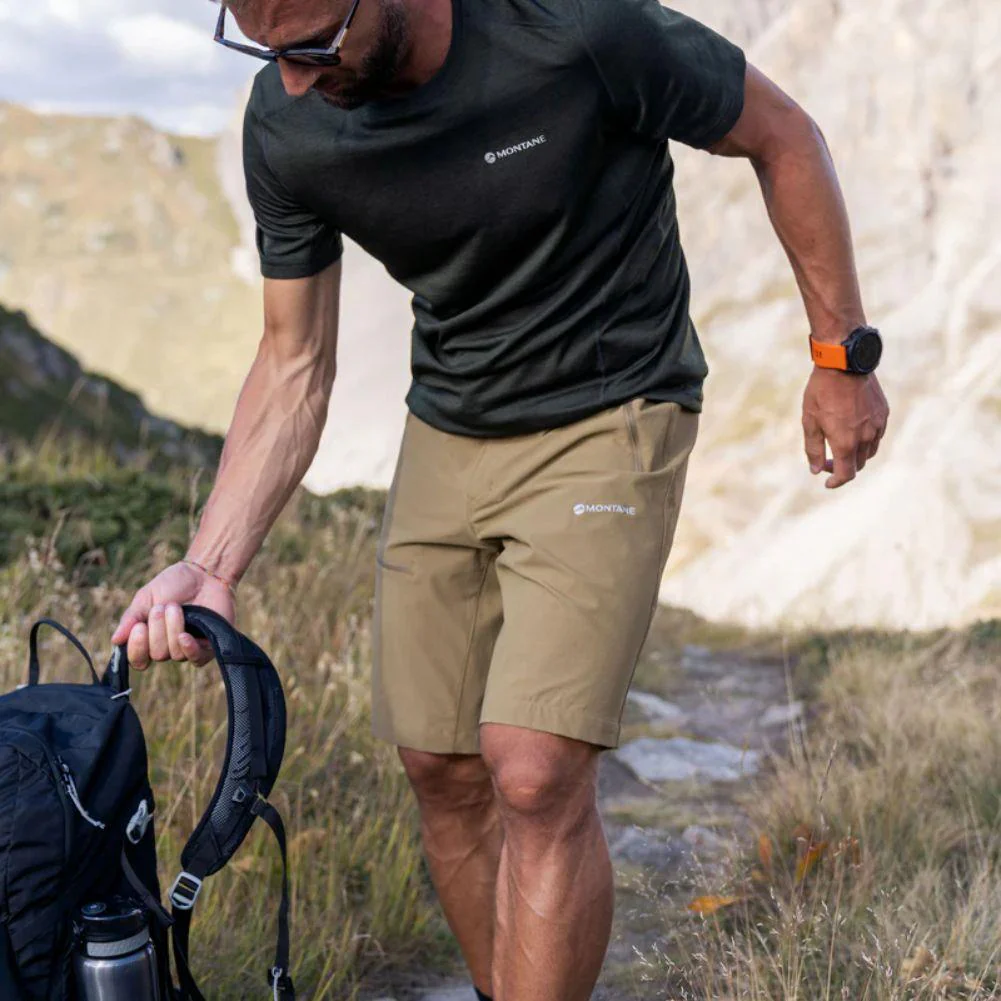Montane Men's Tenacity Hiking Shorts (Olive) - Image 8