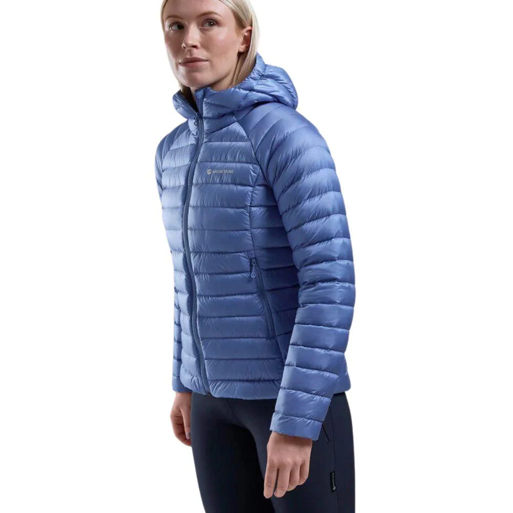 Montane Women's Anti-Freeze Hooded Down Jacket - 2024 (Cornflower) - Image 4