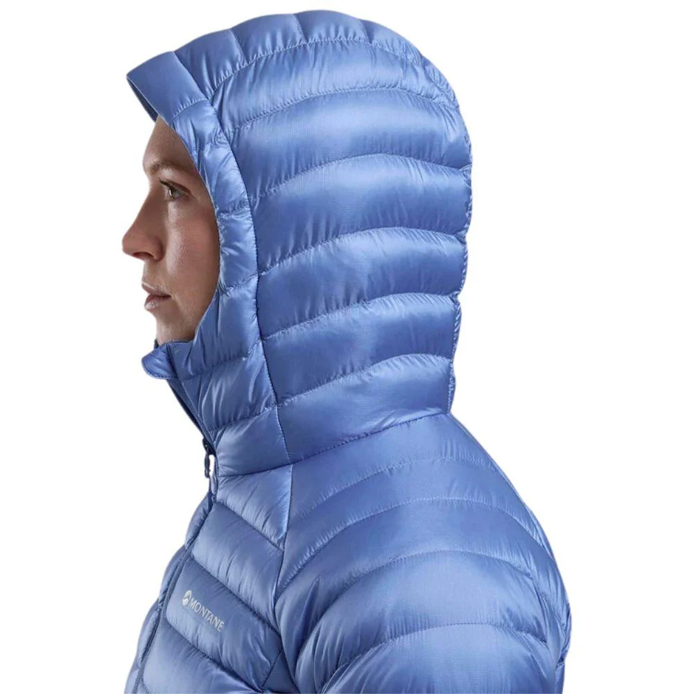 Montane Women's Anti-Freeze Hooded Down Jacket - 2024 (Cornflower) - Image 6