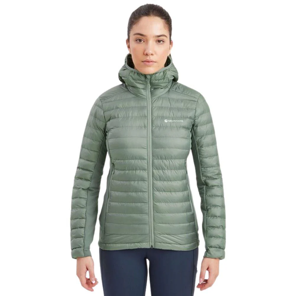 Montane Women's Icarus Lite Hooded Jacket (Eucalyptus) - Image 3